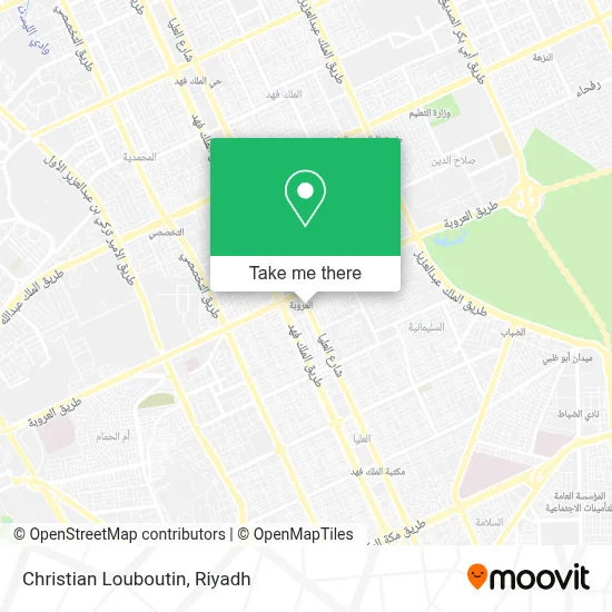 Christian Louboutin map