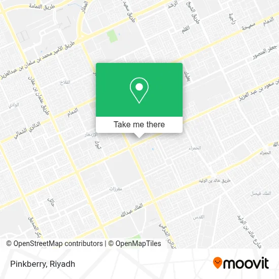 Pinkberry map