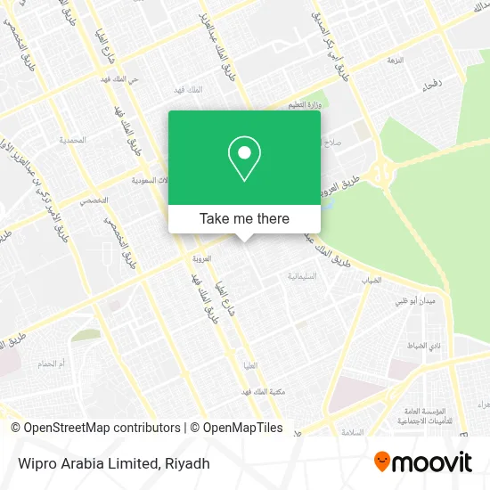 Wipro Arabia Limited map