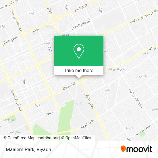 Maalem Park map