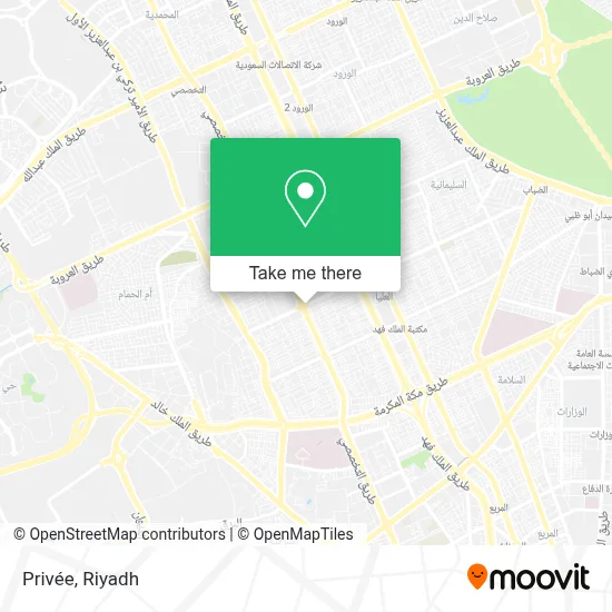 Privée map