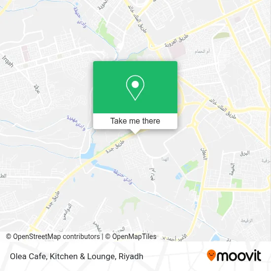 Olea Cafe, Kitchen & Lounge map