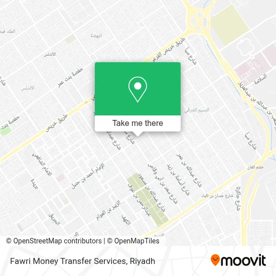 Fawri Money Transfer Services map