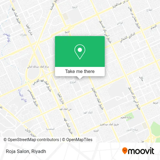 Roja Salon map