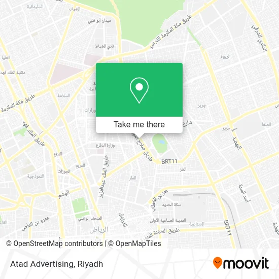 Atad Advertising map