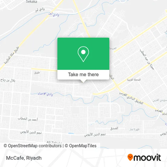 McCafe map