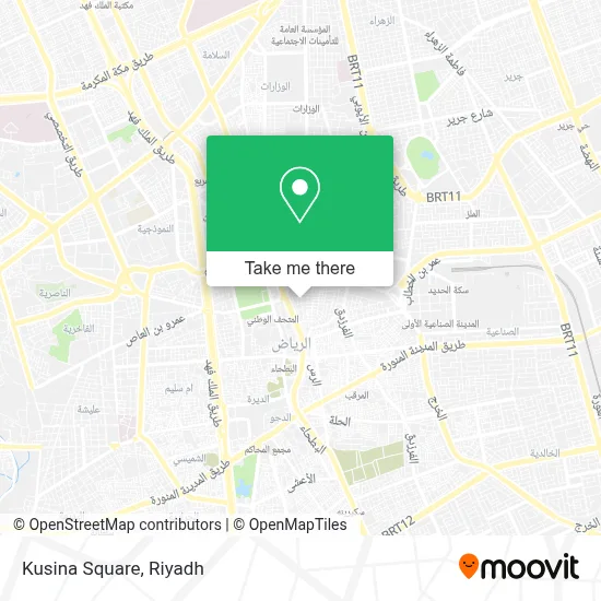 Kusina Square map
