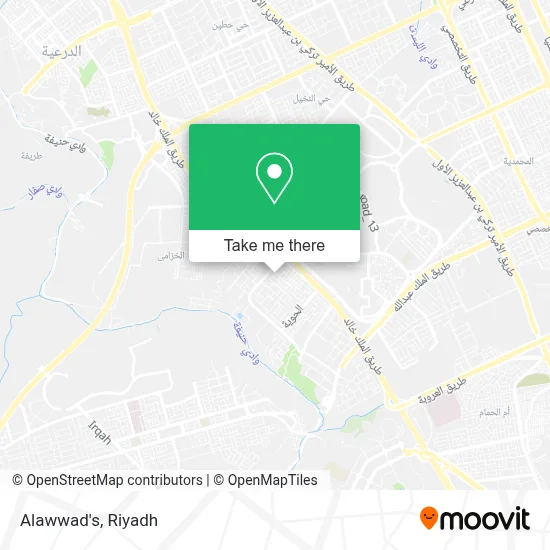 Alawwad's map