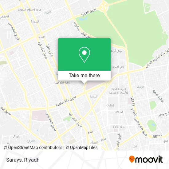 Sarays map