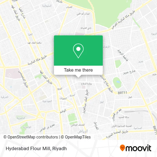 Hyderabad Flour Mill map