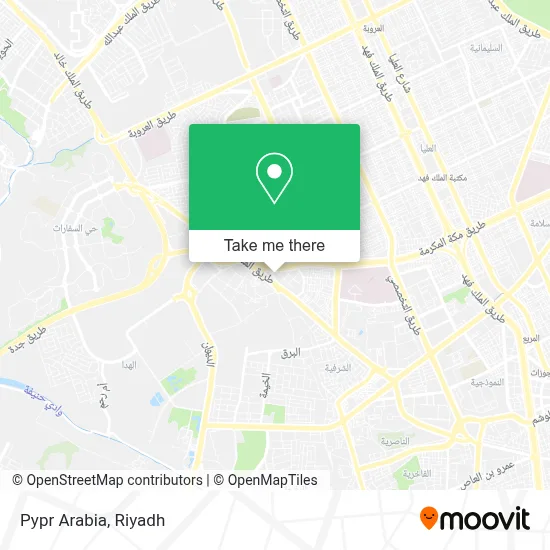 Pypr Arabia map