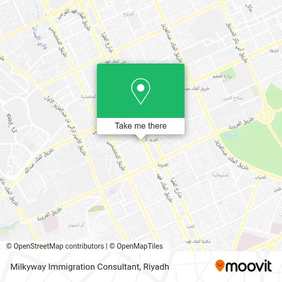 Milkyway Immigration Consultant map