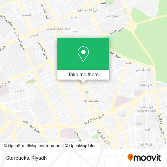 Starbucks map