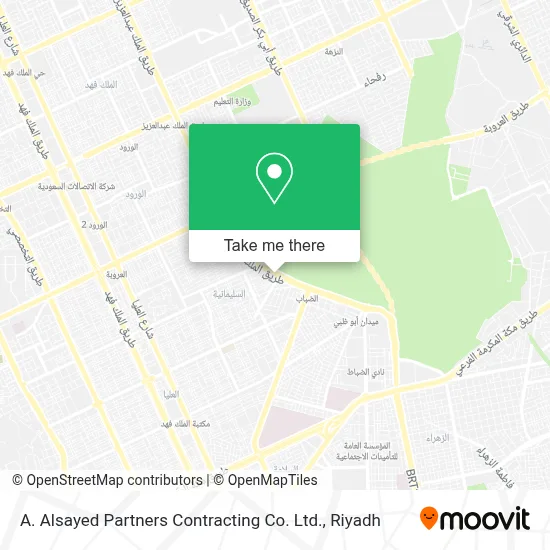 A. Alsayed Partners Contracting Co. Ltd. map