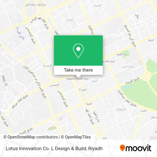 Lotus Innovation Co. L Design & Build map