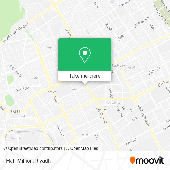 Half Million map