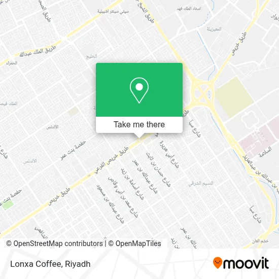 Lonxa Coffee map