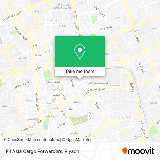 Fil Asia Cargo Forwarders map