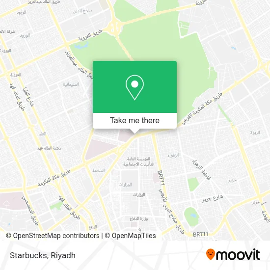 Starbucks map