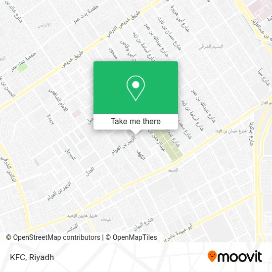 KFC map