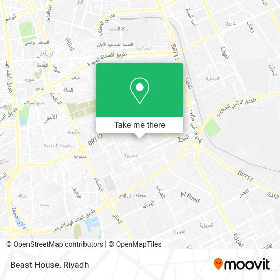 Beast House map
