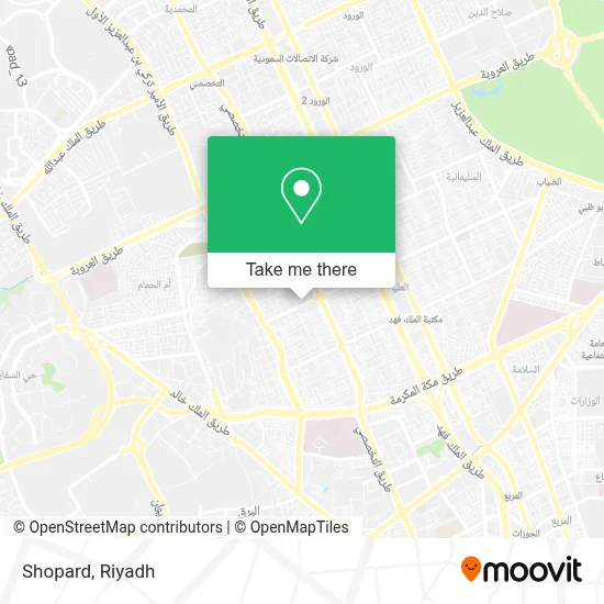 Shopard map