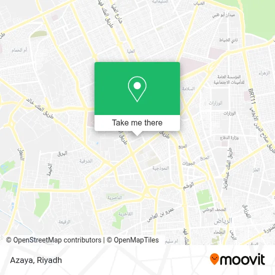 Azaya map