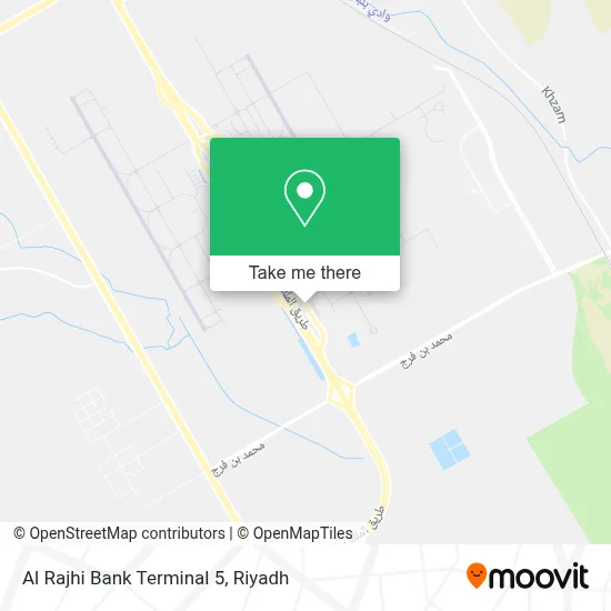 Al Rajhi Bank Terminal 5 map