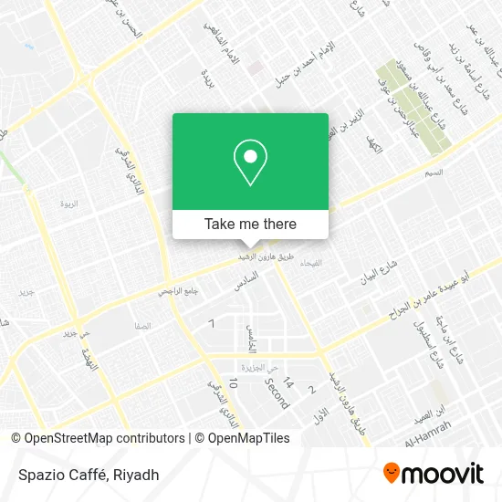 Spazio Caffé map