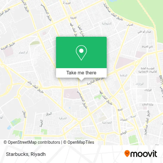 Starbucks map