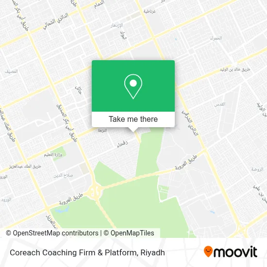 Coreach Coaching Firm & Platform map