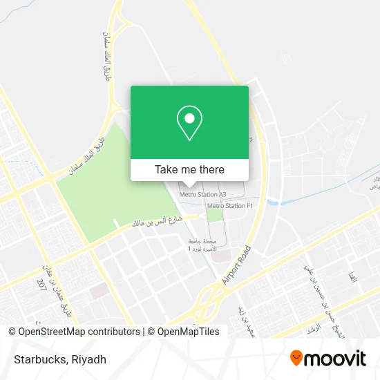 Starbucks map