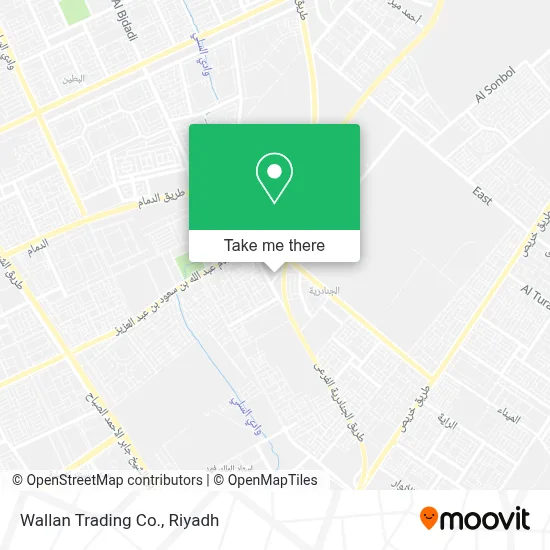 Wallan Trading Co. map