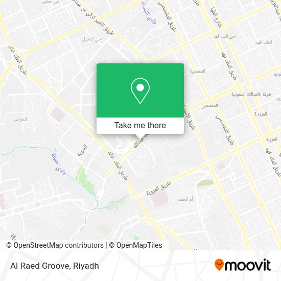Al Raed Groove map