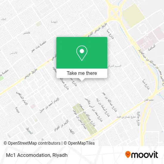 Mc1 Accomodation map