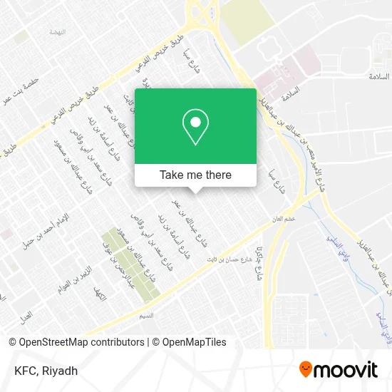 KFC map