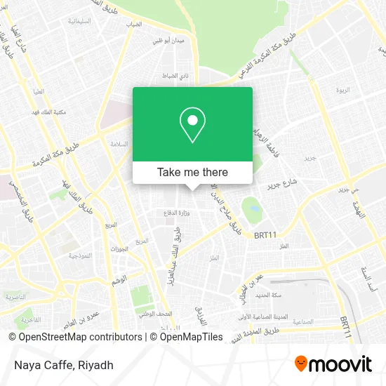 Naya Caffe map