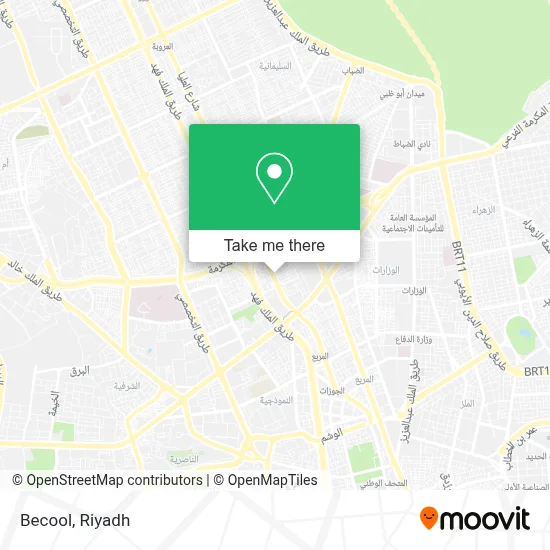 Becool map
