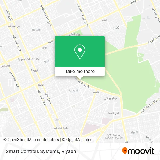 Smart Controls Systems map