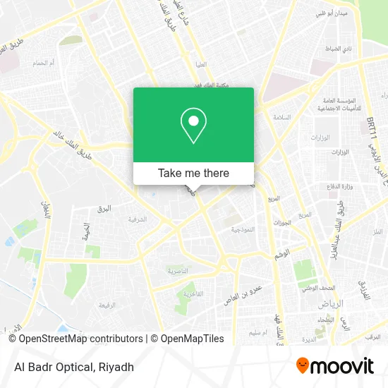 Al Badr Optical map