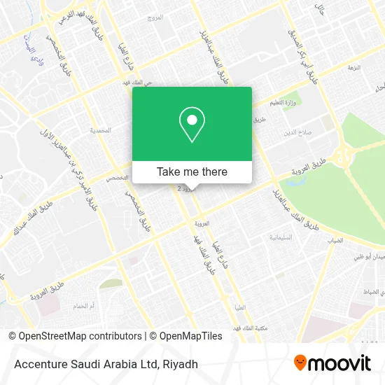 Accenture Saudi Arabia Ltd map