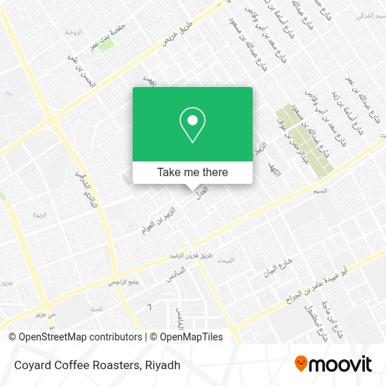Coyard Coffee Roasters map