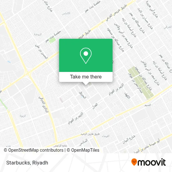Starbucks map