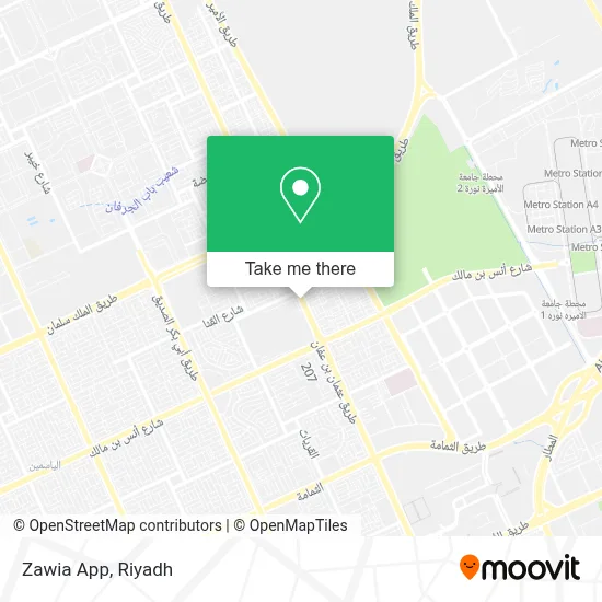 Zawia App map