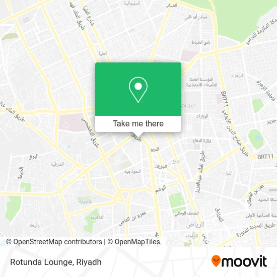Rotunda Lounge map