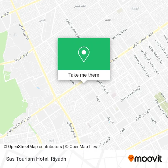 Sas Tourism Hotel map