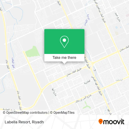 Labella Resort map