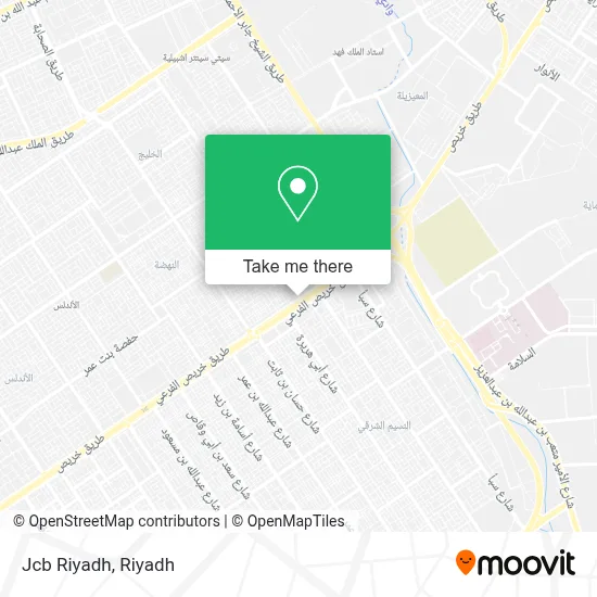 Jcb Riyadh map