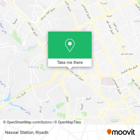 Nassar Station map