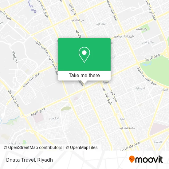 Dnata Travel map